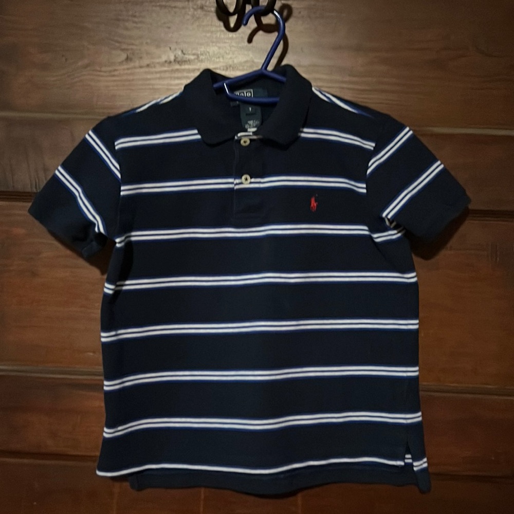 Polo by Ralph Lauren. Collar Shirt. Short Sleeve. Boys. Size 7